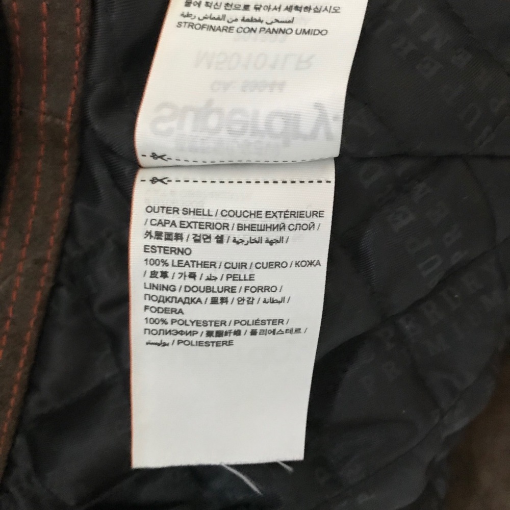 Superdry Leather Jacket - image 2